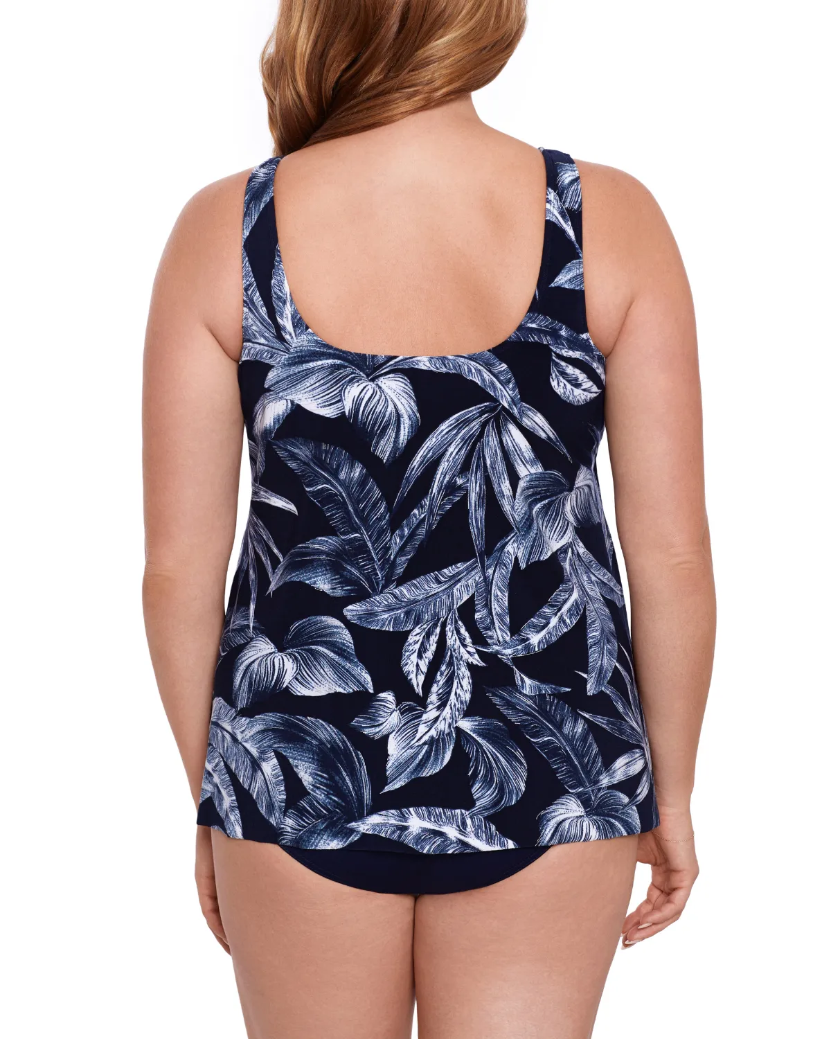 2024 Miraclesuit Women's Plus Tropica Toile Ursula Tankini Top - 6561627W