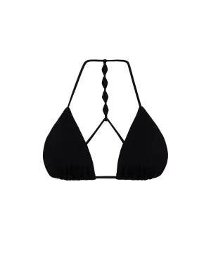 Alexa T Back Tri Top - Black