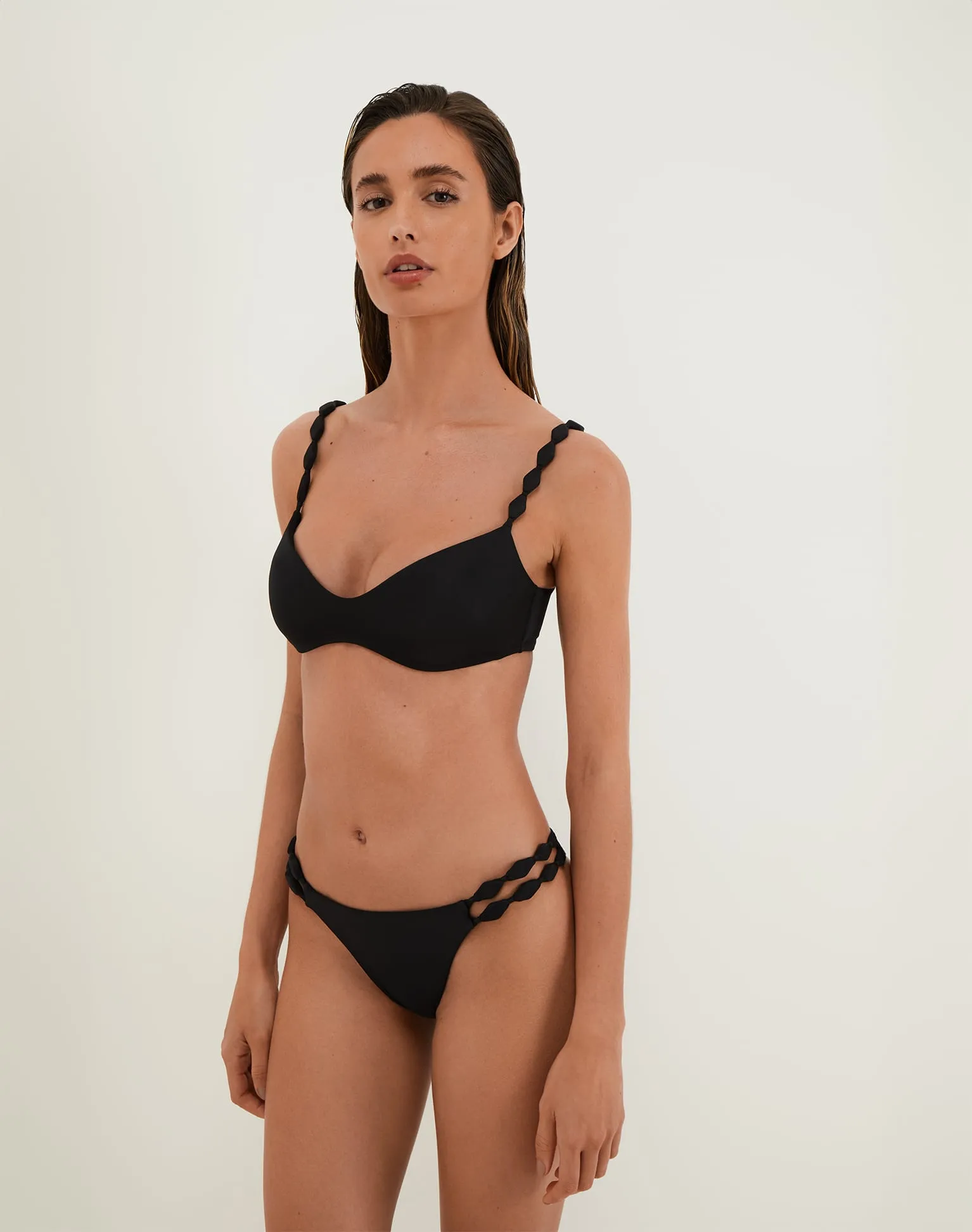Alexa Vivian Top - Black