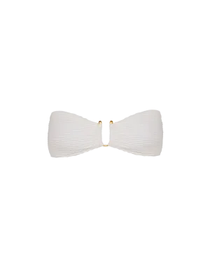 Dune Jill Square Bandeau Top - Off White