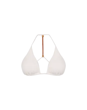 Firenze Aika T Back Tri Top - White