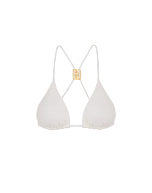 Firenze Cleo T Back Tri Top - White