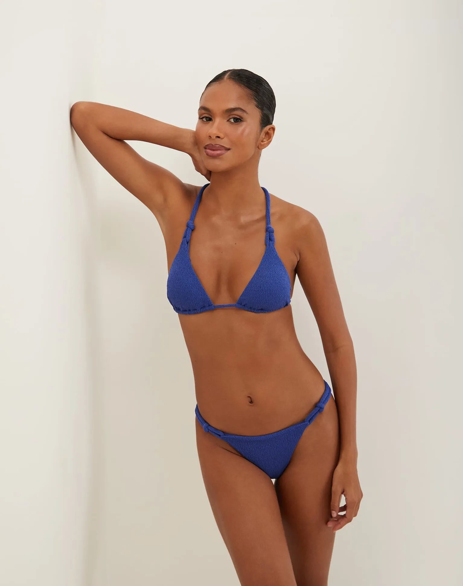 Firenze Edie T Back Top - Sapphire