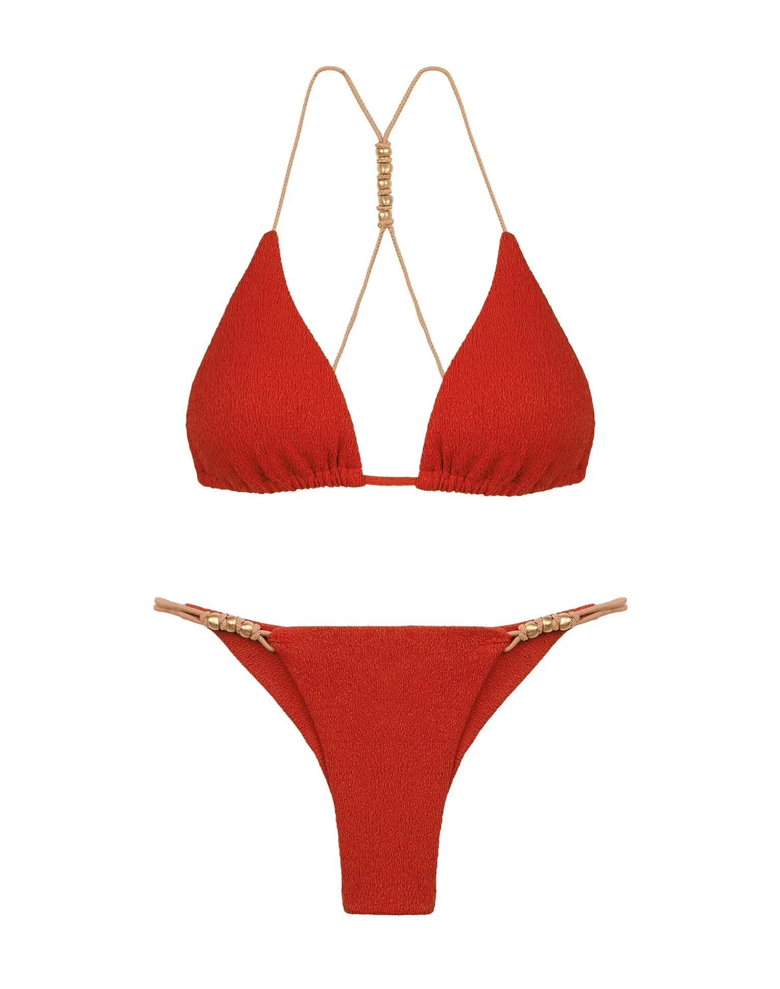Firenze Paige T Back Tri Top - Ruby