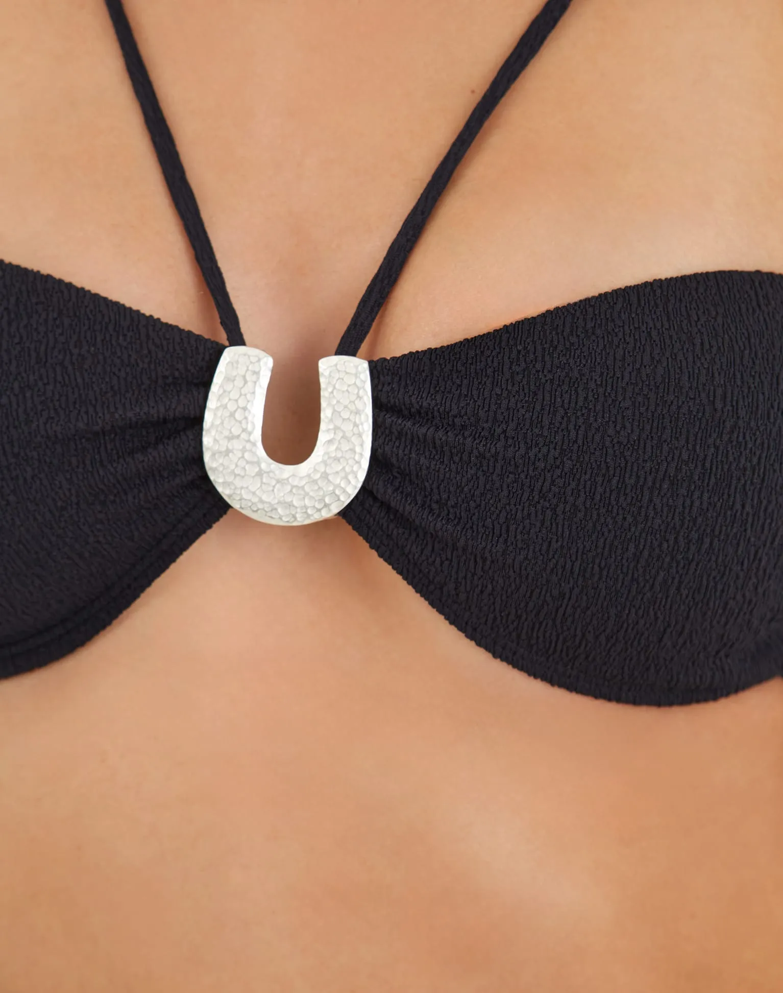 Firenze Sami Bandeau Top - Black