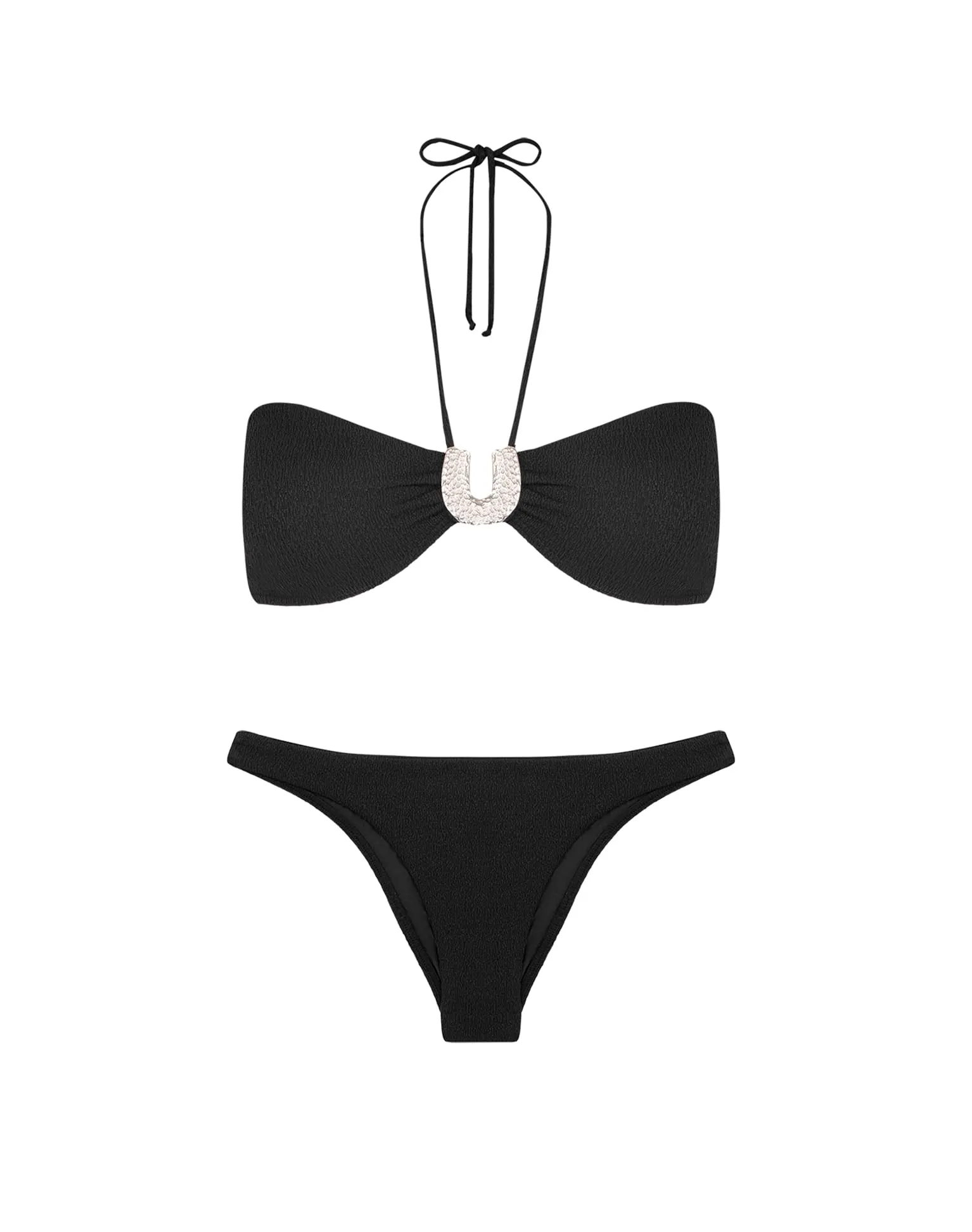Firenze Sami Bandeau Top - Black