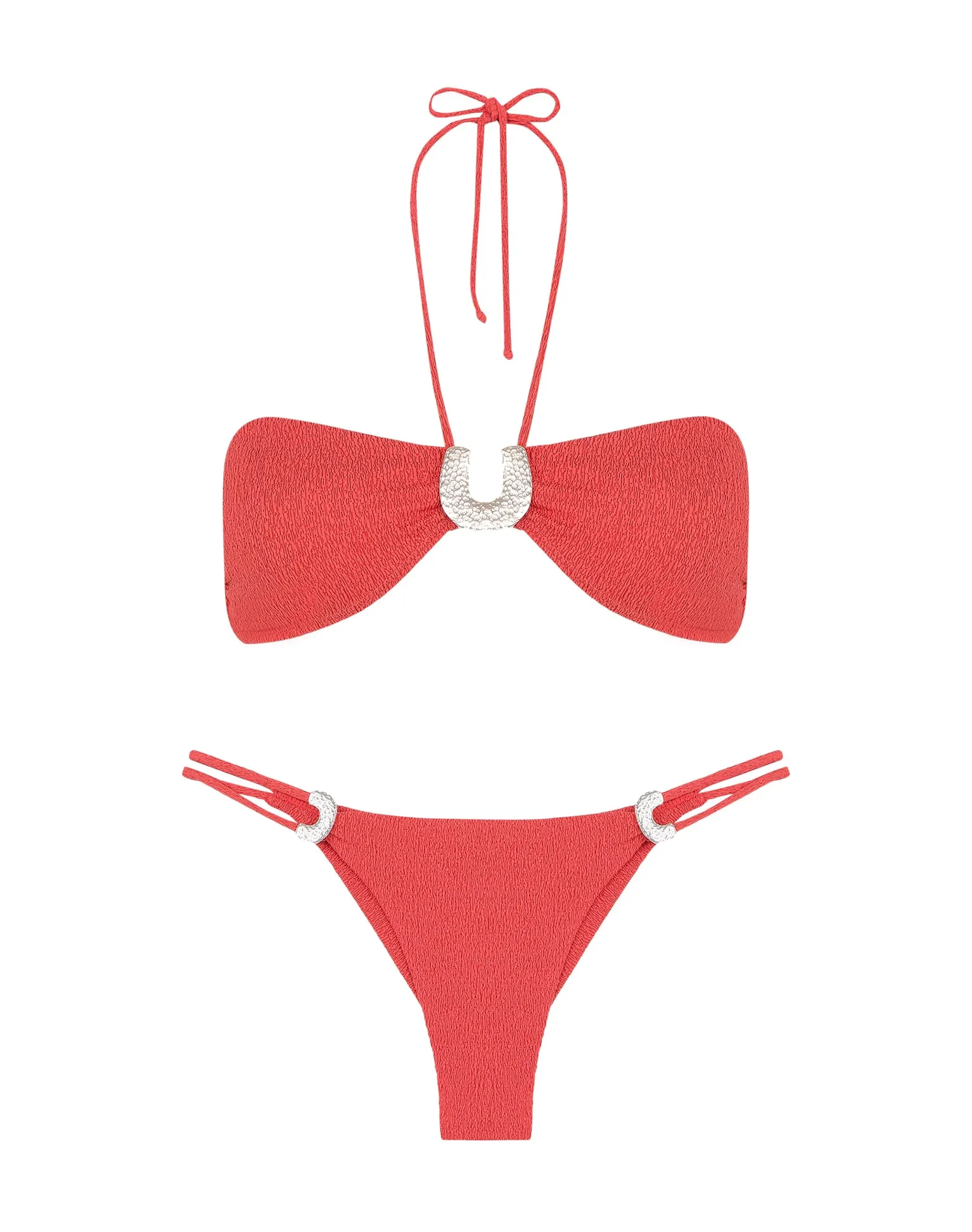Firenze Sami Bandeau Top - Raspberry