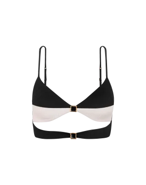 Firenze Spencer Selena Top - Black