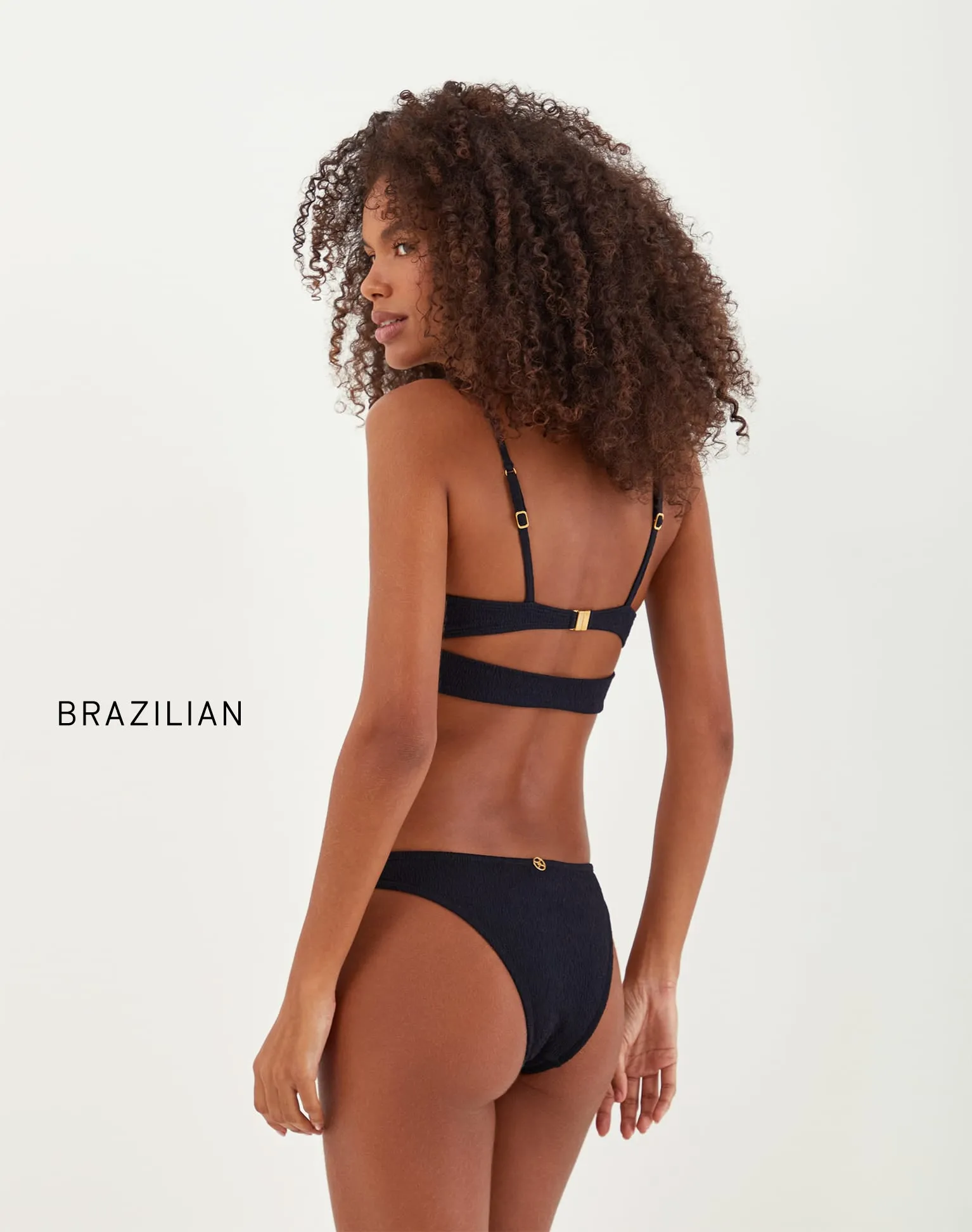 Firenze Spencer Selena Top - Black