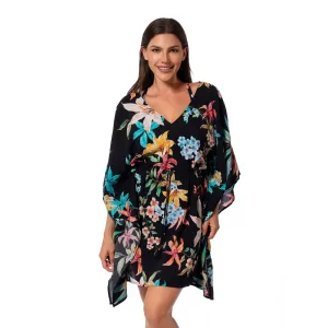 GARDEN PARTY JUNE SHORT TUNIC COVER UP