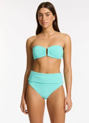 Isla Rib U Trim Bandeau Bikini Top - Dolce