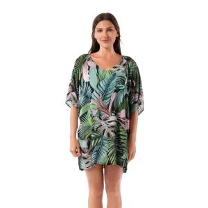 JUNGLE GLAM CELIA TUNIC COVERUP