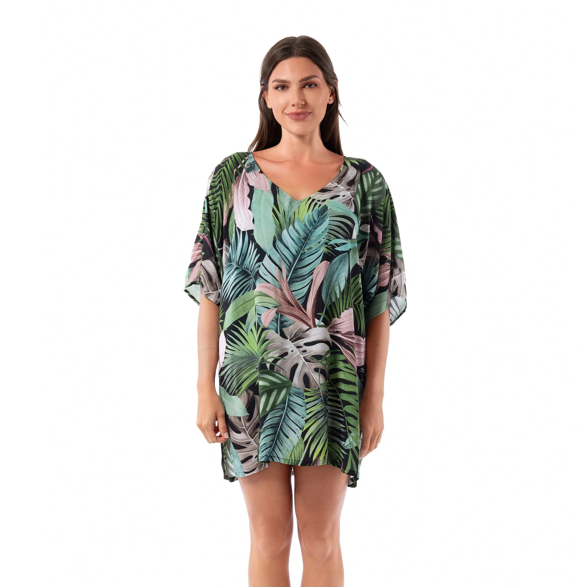 JUNGLE GLAM CELIA TUNIC COVERUP