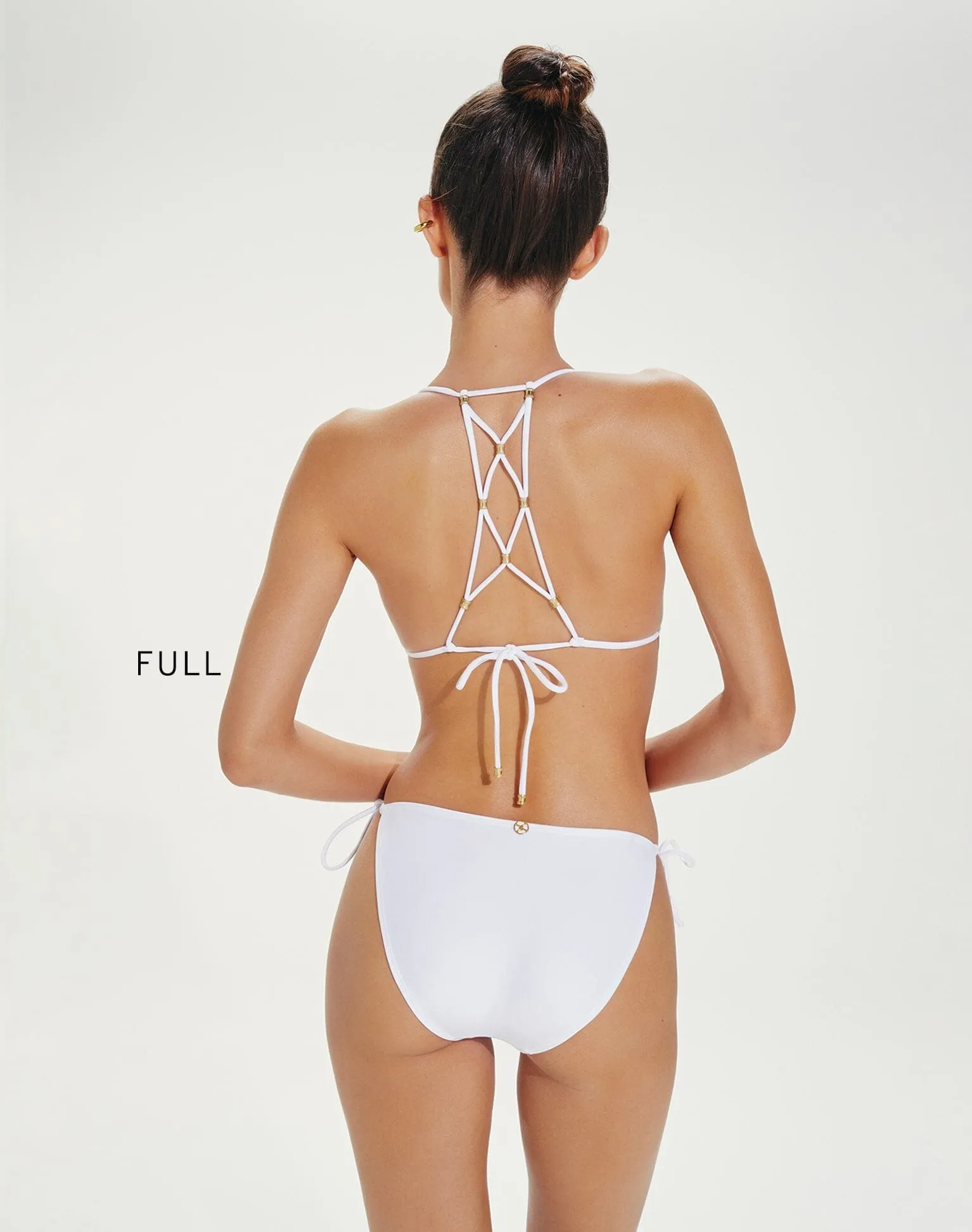 Lucy Triangle Top - White