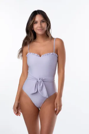 Olympia One-piece Swimsuit - Lavender