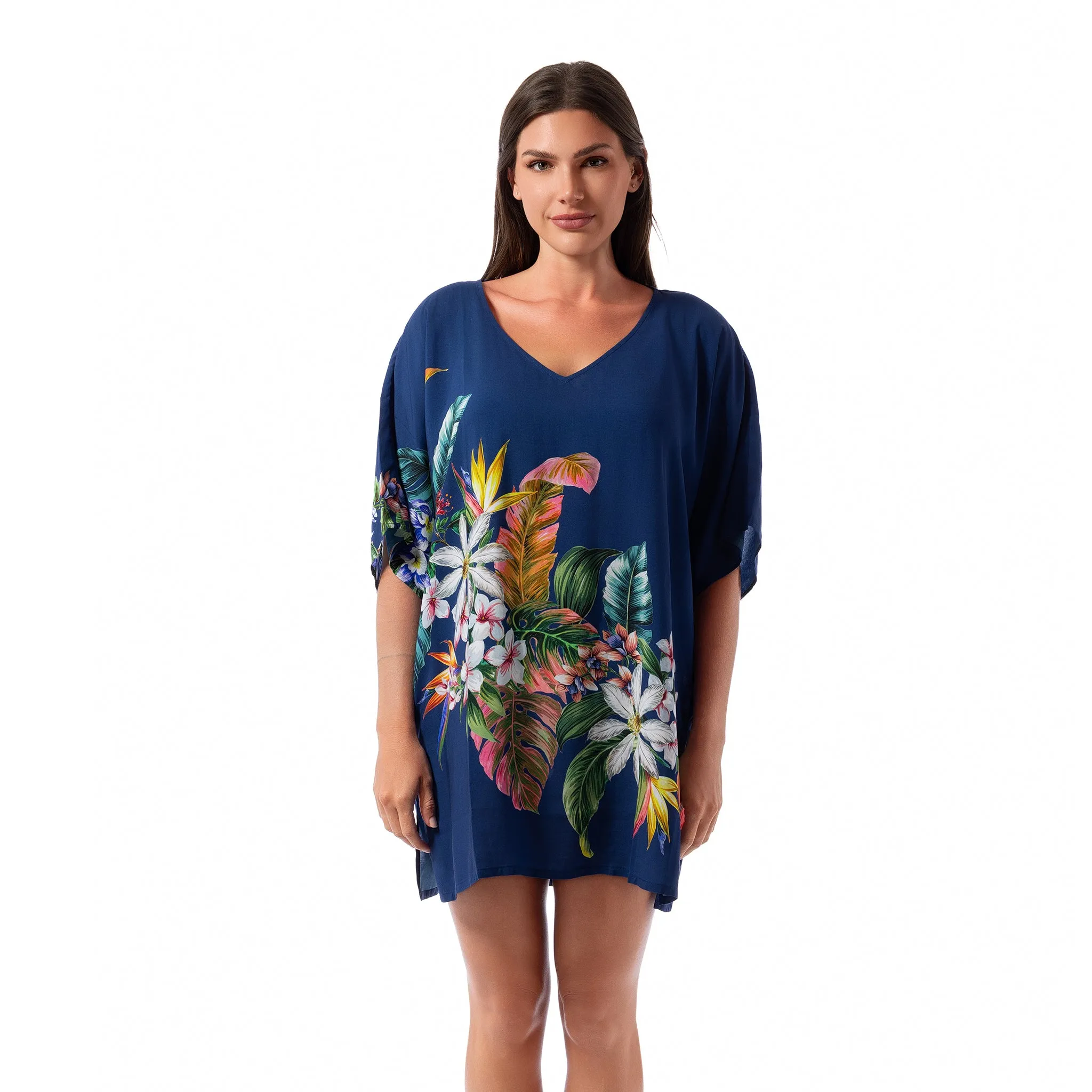 PALM DELIGHT CELIA TUNIC COVERUP