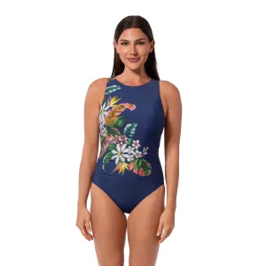 PALM DELIGHT FARRAH HIGH NECK ONE PIECE