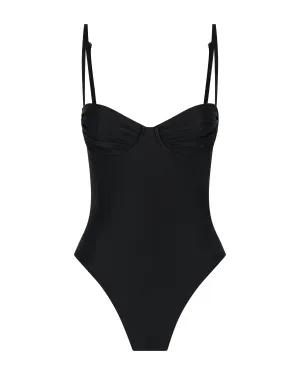 Paros One Piece Black