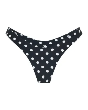 Positano Bottom Black Polka