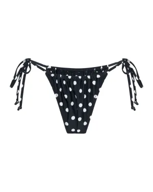 Rio Bottom Black Polka
