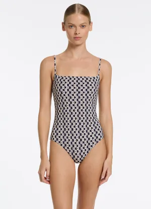 Rio Minimal Tank One Piece - Ink