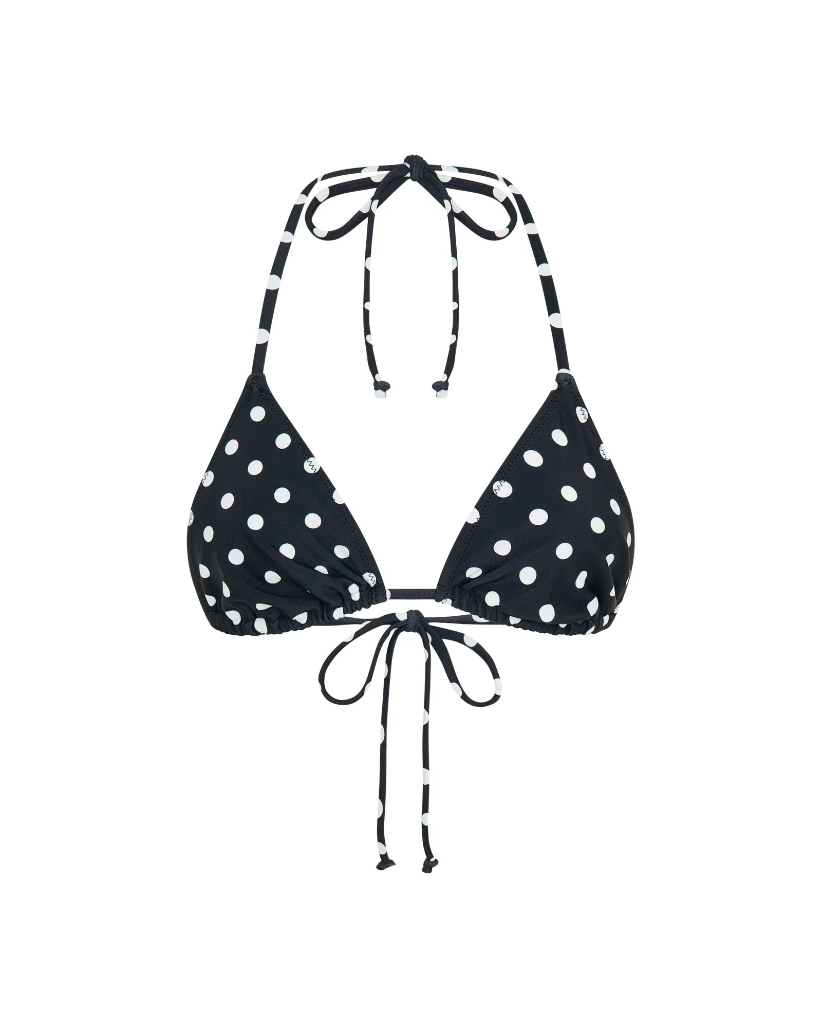 Rio Top Black Polka