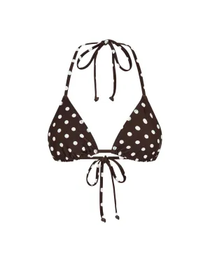 Rio Top Chocolate Polka
