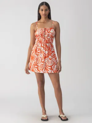 Sol Searcher Column Mini Dress White Sand