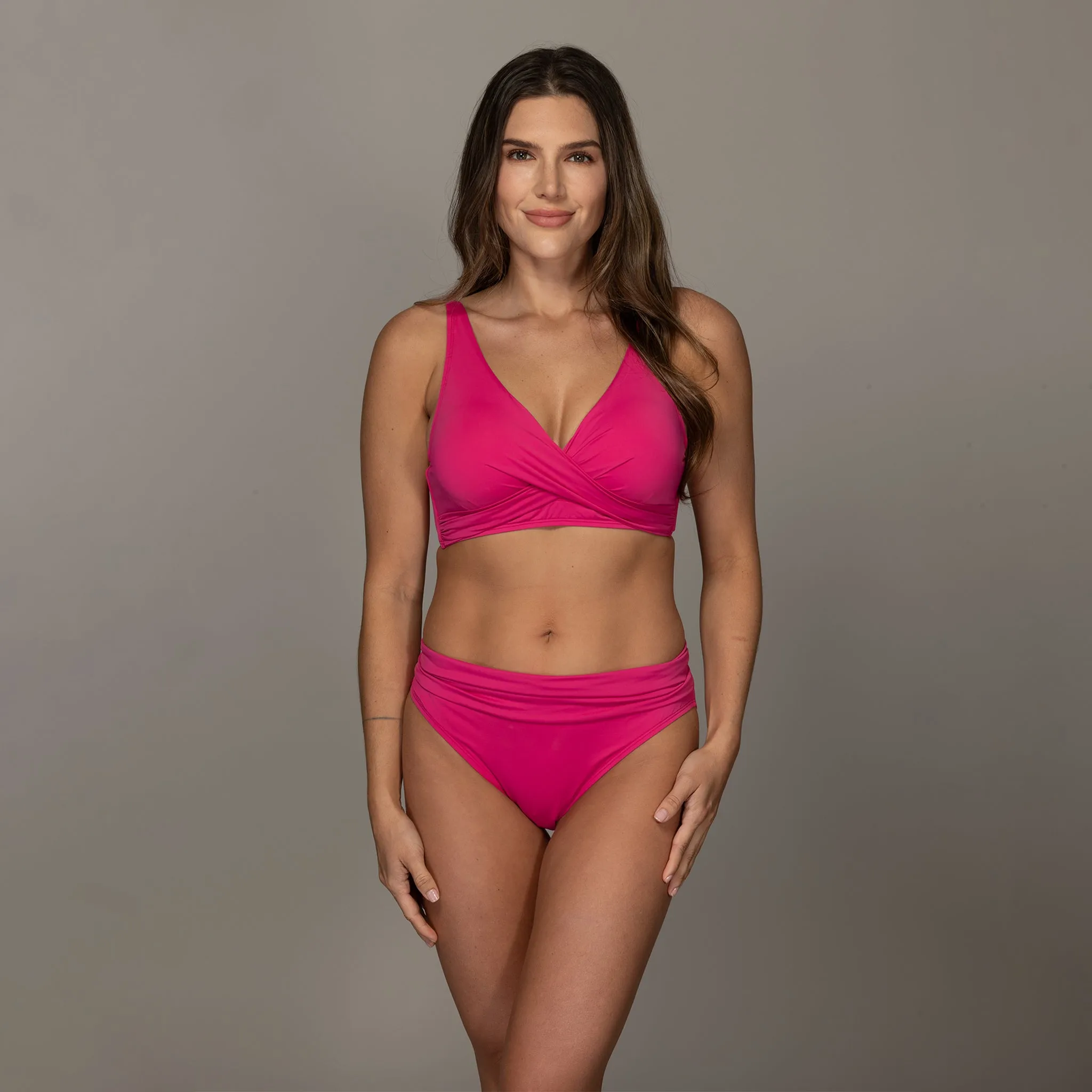 VERA SURPLICE BRA TOP